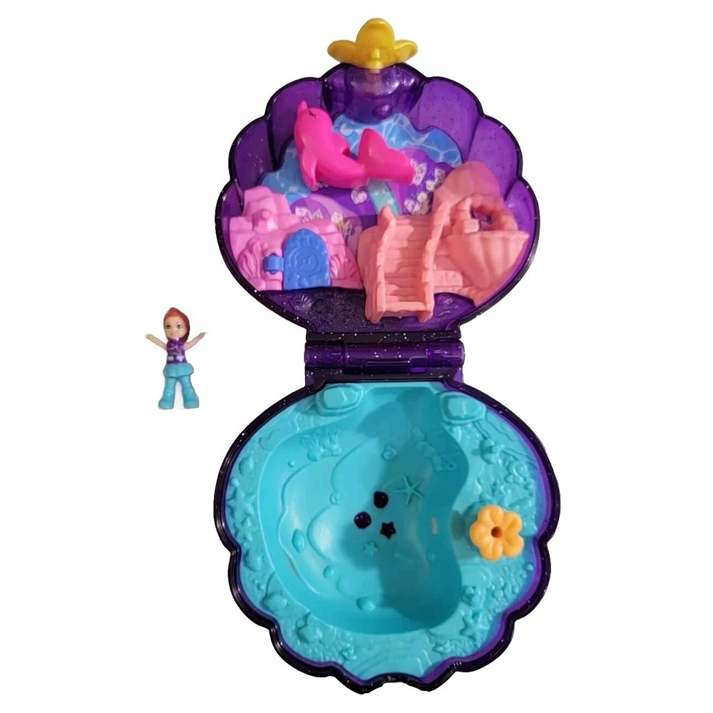 Polly Pocket Sparkle Cove Adventure Mattel Doll Playset Accessories Toy New